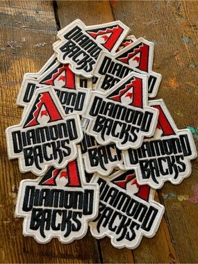 Bundle of Arizona Diamondbacks Embroidered Patches